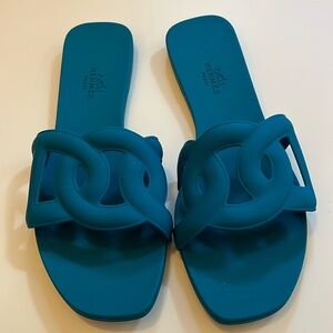 Hermes Aloha Rubber Beach Sandal